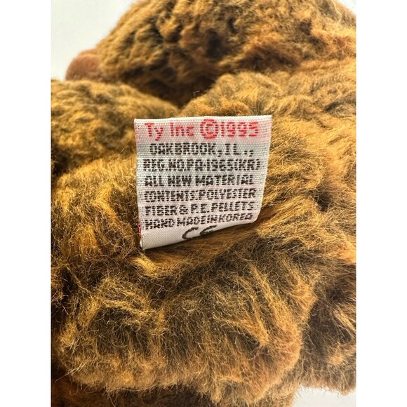 1995 TY Beanie Buddy Brown MISCHIEF MONKEY w/Tags by Sally Winey - Picture 7 of 8